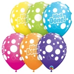 11 Inch (28 cm) Qualatex Well Done Dots ballonnen
