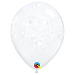 16 Inch (41 cm) Qualatex Just Married Hearts ballonnen
