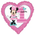 17 Inch (43 cm) Anagram Minnie 1st Birthday folie ballon