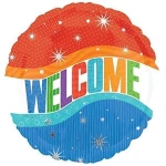 18 Inch (42 cm) Anagram Warm Welcome folie ballon