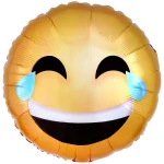 18 Inch (42 cm) Anagram Laughing Emoticon folie ballon