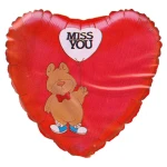 18 Inch (44 cm) Anagram Miss You Bear folie ballon