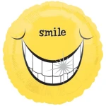 18 Inch (44 cm) Anagram Smile folie ballon