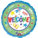 18 Inch (44 cm) Anagram Welcome folie ballon