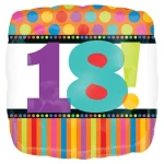 18 Inch (45 cm) Anagram 18th Birthday Party folie ballon