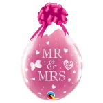 18 Inch (45 cm) Qualatex Mr. & Mrs. stuffer ballonnen