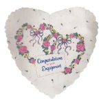 18 Inch (46 cm) Anagram Congratulations On Your Engagement folie ballon
