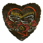 18 Inch (46 cm) Anagram Happy Anniversary folie ballon