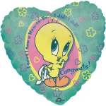 18 Inch (46 cm) Anagram Tweety Congwats Mom To Be folie ballon