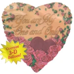 18 Inch (46 cm) Anagram You Are My One And Only folie ballon