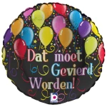 18 Inch (46 cm) De Ballonnerie Dat Moet Gevierd Worden folie ballon