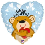 18 Inch (46 cm) De Ballonnerie Dikke Knuffel folie ballon