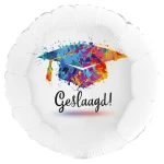 18 Inch (46 cm) De Ballonnerie Geslaagd! folie ballon