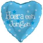 18 Inch (46 cm) De Ballonnerie Hoera Een Jongen folie ballon
