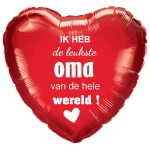 18 Inch (46 cm) De Ballonnerie Leukste Oma folie ballon