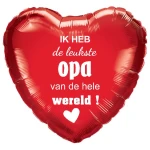 18 Inch (46 cm) De Ballonnerie Leukste Opa folie ballon