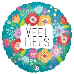 18 Inch (46 cm) De Ballonnerie Veel Liefs folie ballon