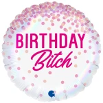 18 Inch (46 cm) Grabo Birthday Bitch folie ballon