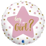 18 Inch (46 cm) Grabo Gender Reveal folie ballon