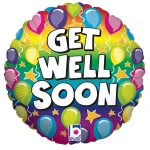 18 Inch (46 cm) Grabo Get Well folie ballonnen