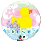 18 Inch (46 cm) Qualatex Baby Shower Rubber Duckie folie ballon