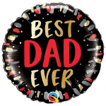 18 Inch (46 cm) Qualatex Best Dad Ever folie ballon