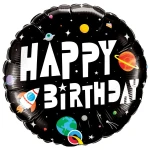 18 Inch (46 cm) Qualatex Birthday Astronaut folie ballon