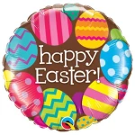 18 Inch (46 cm) Qualatex Easter Eggs & Chocolate folie ballon
