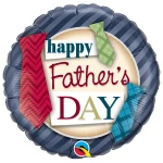 18 Inch (46 cm) Qualatex Father's Day Ties folie ballon