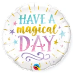18 Inch (46 cm) Qualatex Have a Magical Day folie ballon