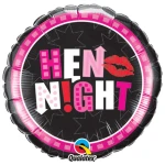 18 Inch (46 cm) Qualatex Hen Night Party folie ballon