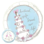 18 Inch (46 cm) Qualatex Husband, Wife folie ballon