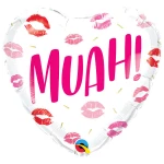 18 Inch (46 cm) Qualatex Muah! folie ballon