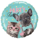 18 Inch (46 cm) Qualatex Party Time Pets folie ballon