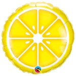 18 Inch (46 cm) Qualatex Sliced Lemon folie ballon