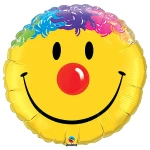 18 Inch (46 cm) Qualatex Smile Face folie ballon