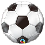 18 Inch (46 cm) Qualatex Soccer Ball folie ballon