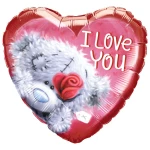 18 Inch (46 cm) Qualatex Tatty Teddy I Love You folie ballon