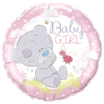 18 Inch (46 cm) Qualatex Tiny Tatty Teddy Baby Girl folie ballon