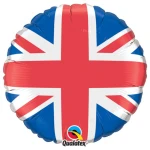 18 Inch (46 cm) Qualatex Union Jack folie ballon