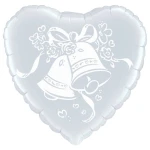 18 Inch (46 cm) Qualatex Wedding Bells folie ballon