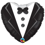 18 Inch (46 cm) Qualatex Wedding Tuxedo folie ballon