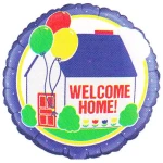 18 Inch (46 cm) Qualatex Welcome Home folie ballon