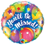 18 Inch (46 cm) Qualatex You'll Be Missed Balloons folie ballon