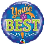 18 Inch (46 cm) Qualatex You're The Best Emblem folie ballon