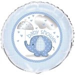 18 Inch (46 cm) Unique Elephant Baby Shower Boy folie ballon