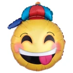 20 Inch (50 cm) Anagram Happy Emoticons With Hat folie ballon