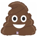 20 Inch (51 cm) Grabo Emoji Poo folie ballon