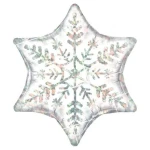 36 Inch (91 cm) Qualatex Dazzling Snowflake folie ballon