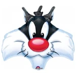 24 Inch (60 cm) Anagram Sylvester Head folie ballon